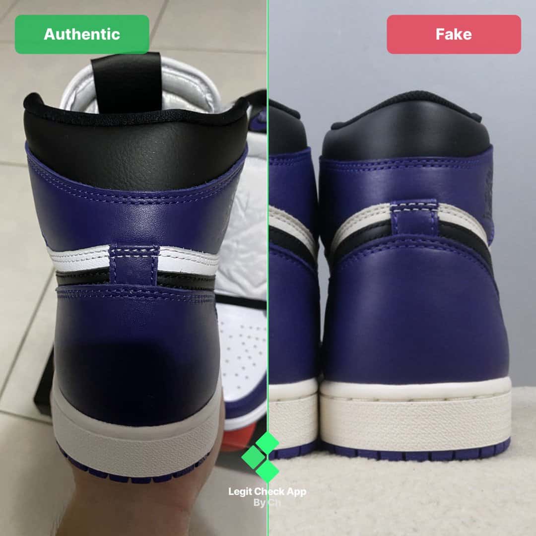 How To Spot Fake Jordan 1 Court Purple (All Releases)