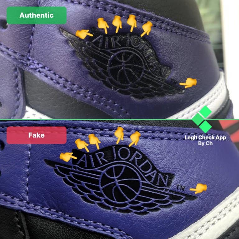 fake court purple 1s