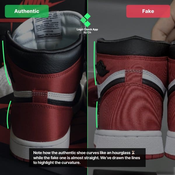 How To Spot Fake Air Jordan 1 Satin Black Toe (Guide)