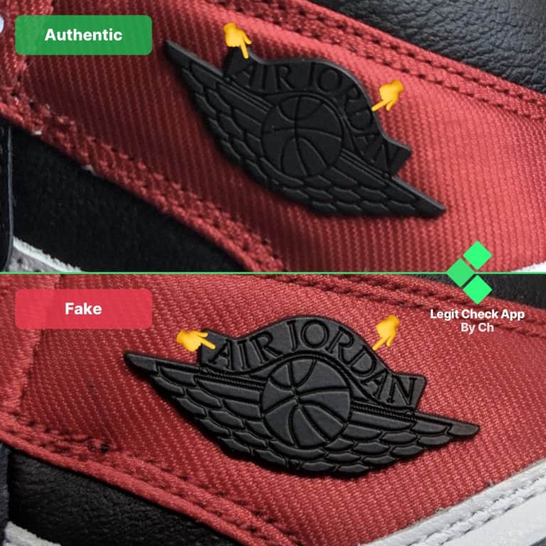 How To Spot Fake Air Jordan 1 Satin Black Toe - Real Vs Fake AJ1 Satin ...