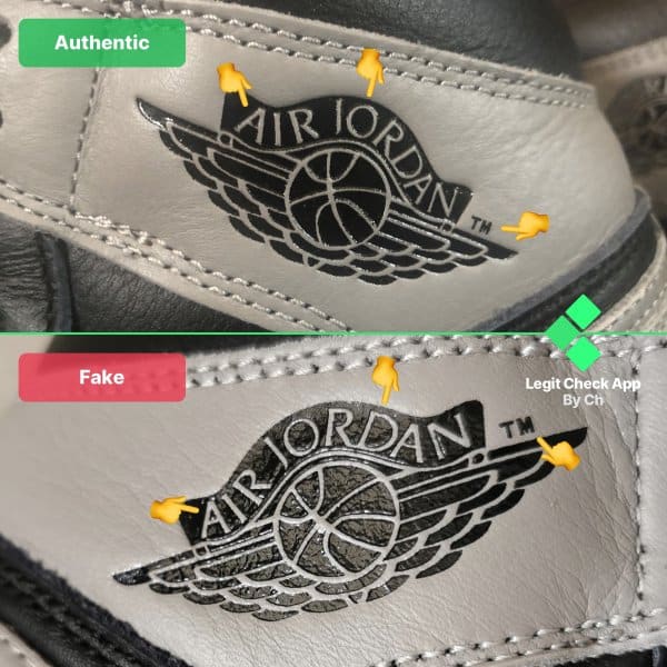 How To Spot Fake Air Jordan 1 Shadow 1.0 And Shadow 2.0 (Newer Releases ...