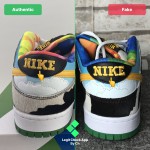 Fake Vs Real Nike SB Dunk Low Ben & Jerry's Chunky Dunky CU3244-100