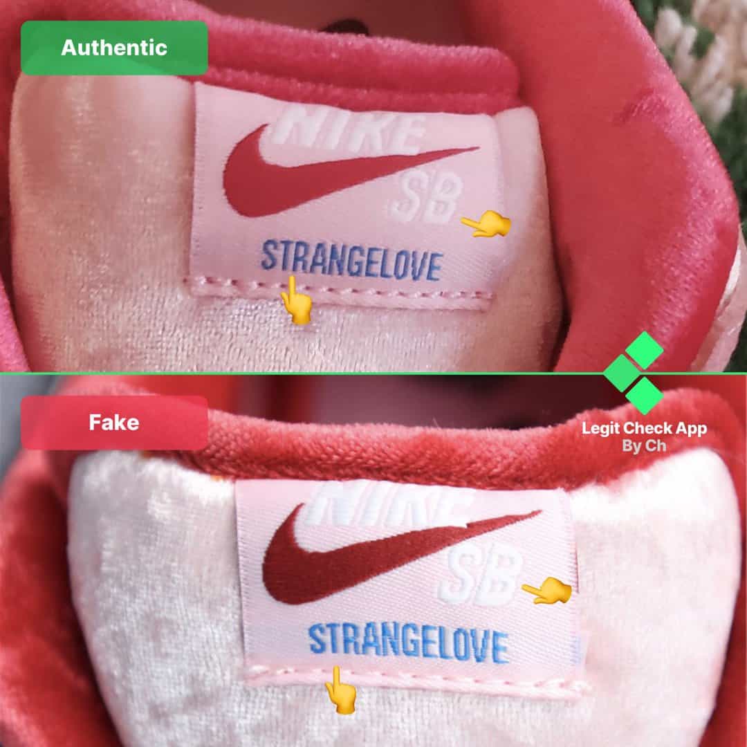 How To Authenticate Nike SB Dunk Strangelove Real Vs Fake Strangelove