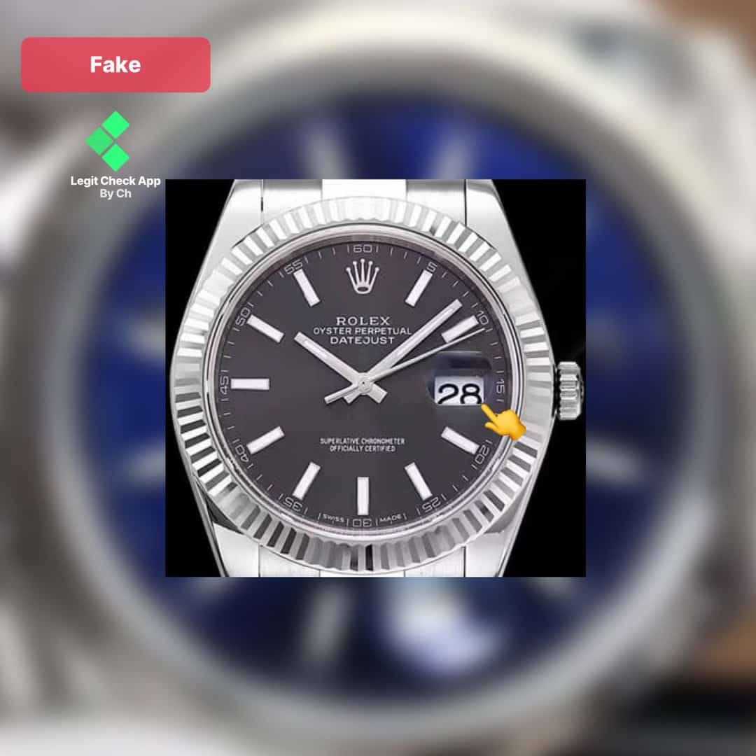 how to spot fake rolex datejust