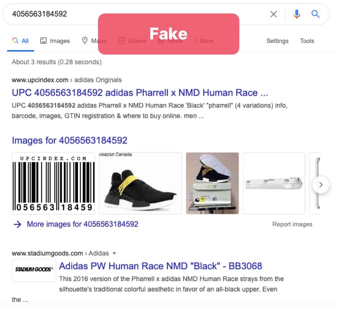 fake human race barcode