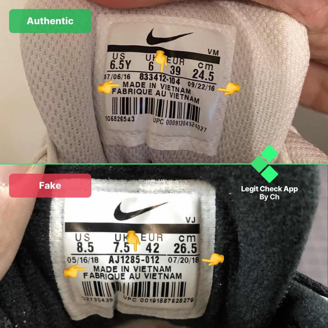 air max 90 fake vs real