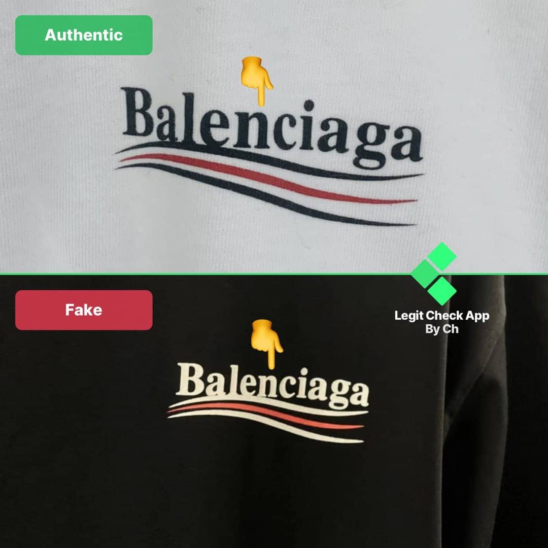 real vs fake balenciaga campaign