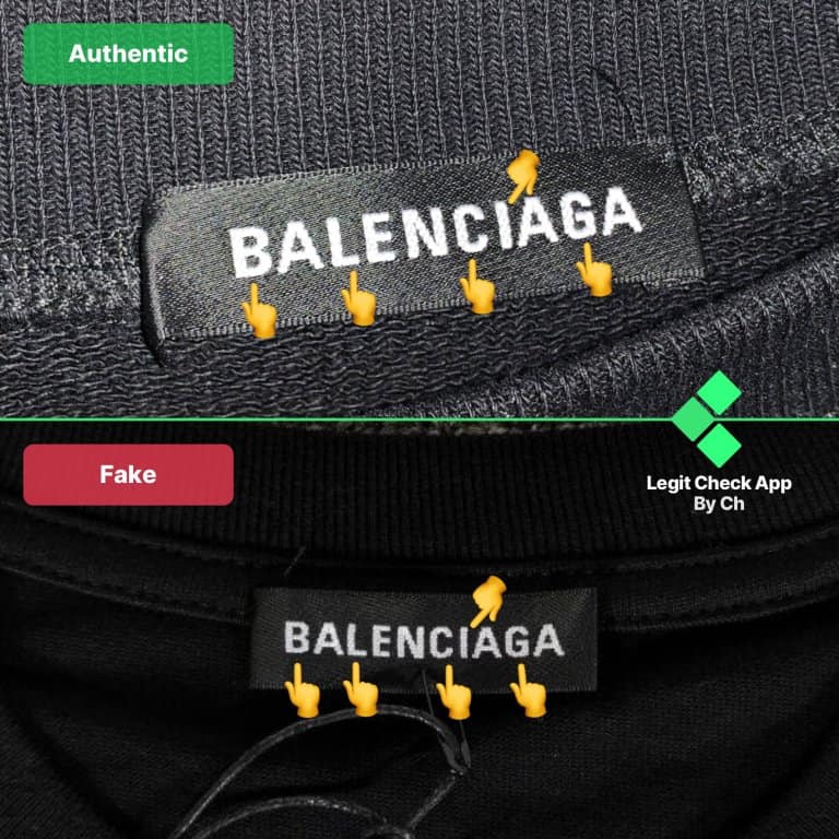 How To Spot Fake Balenciaga T-Shirts (Legit Check) - Legit Check By Ch