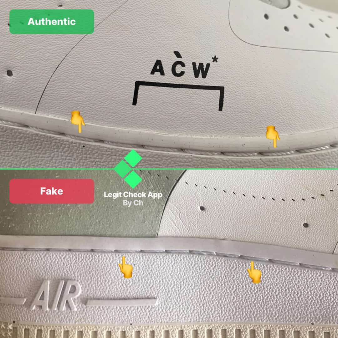 how to spot fake a cold wall af1