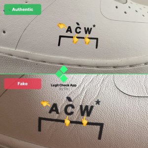 ACW AF1: How To Tell Fake Air Force 1 x A-COLD-WALL*