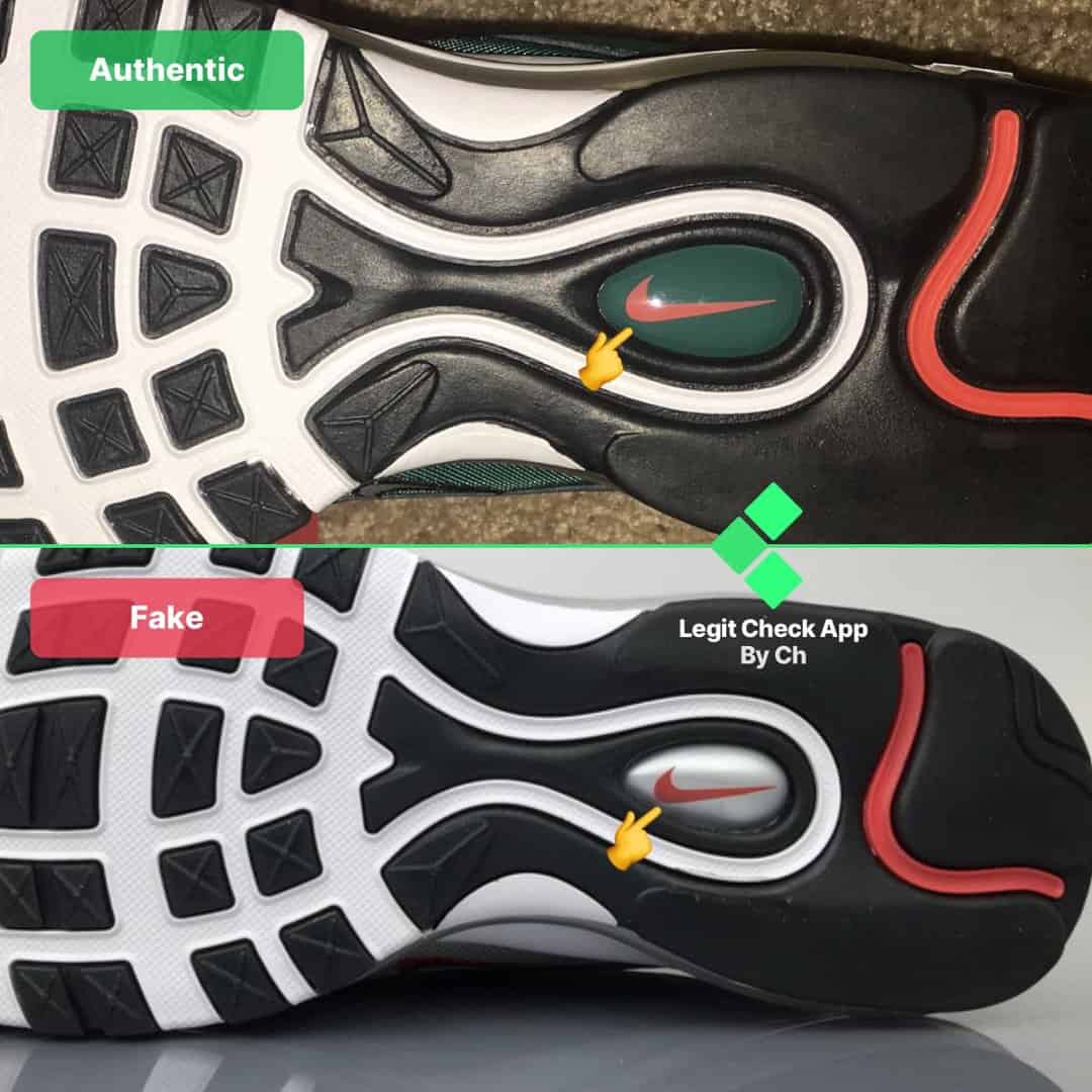 How To Spot Fake Nike Air Max 97 - Fake 