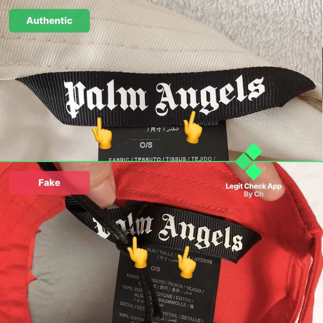 legit check Palm Angels cap