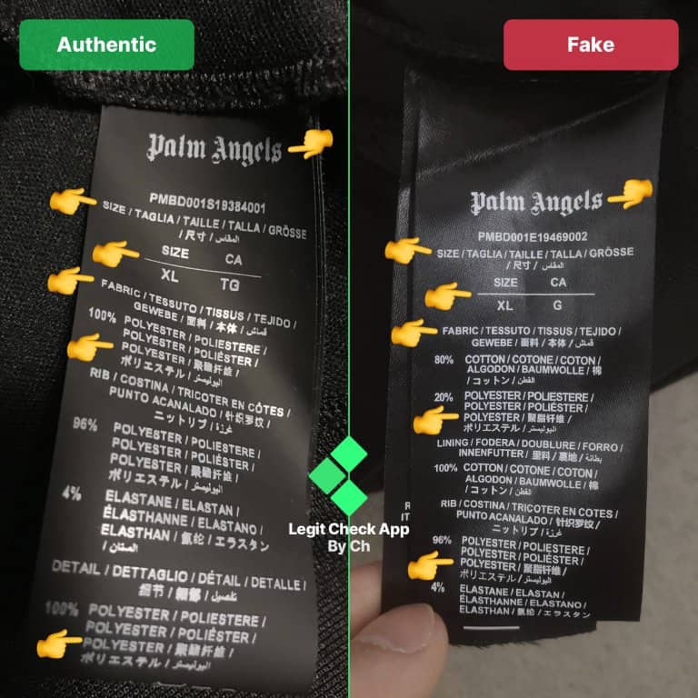 How To Spot A Fake Palm Angels Track Jacket (2024) - Legit Check By Ch