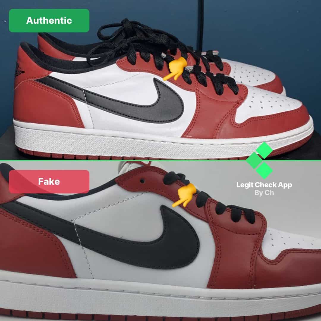 how to authenticate aj1 low