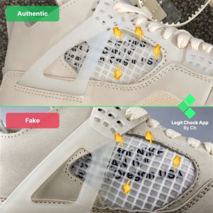 Off-white Jordans 4s: How To Spot A Fake Pair - Legit Check