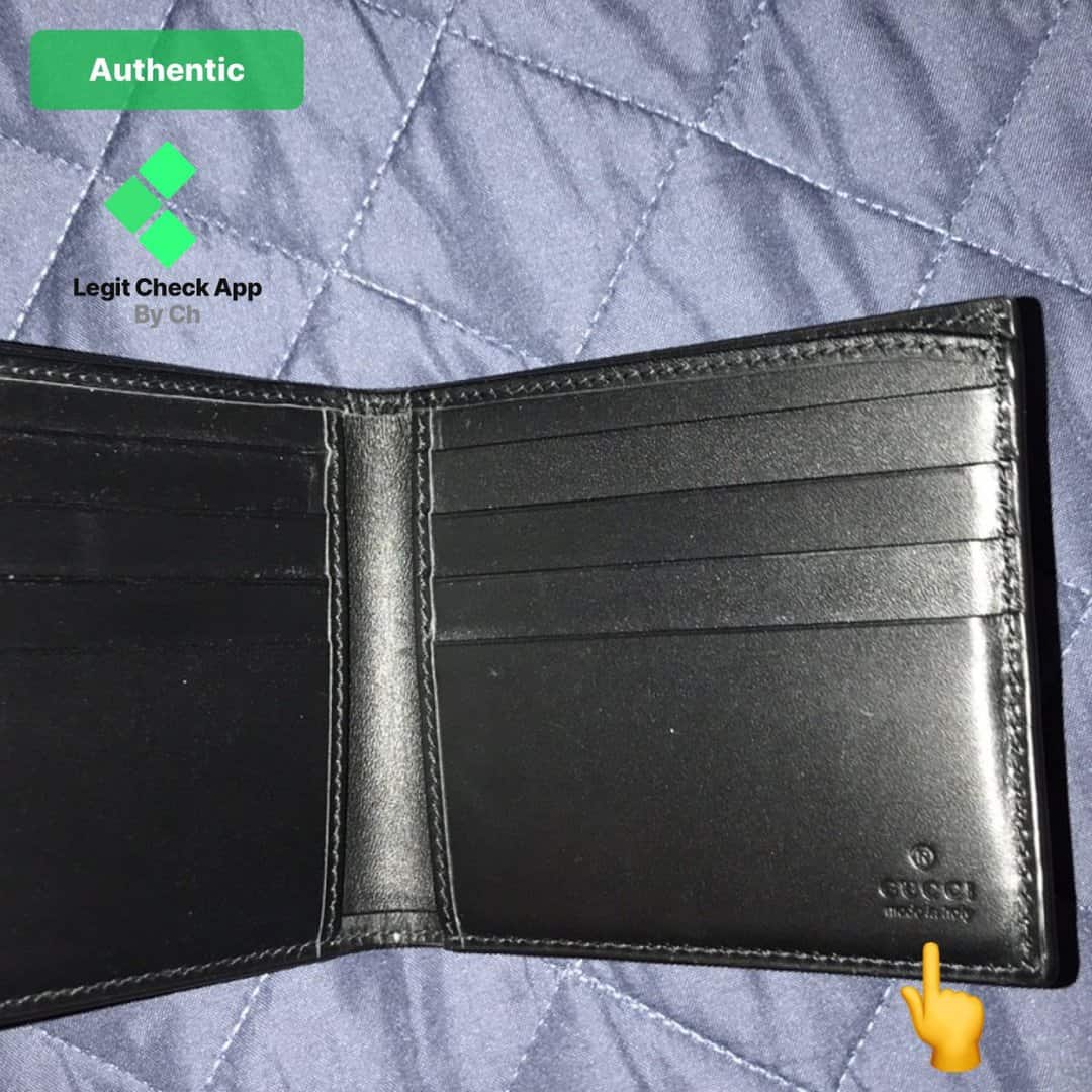 real vs fake gucci wallet