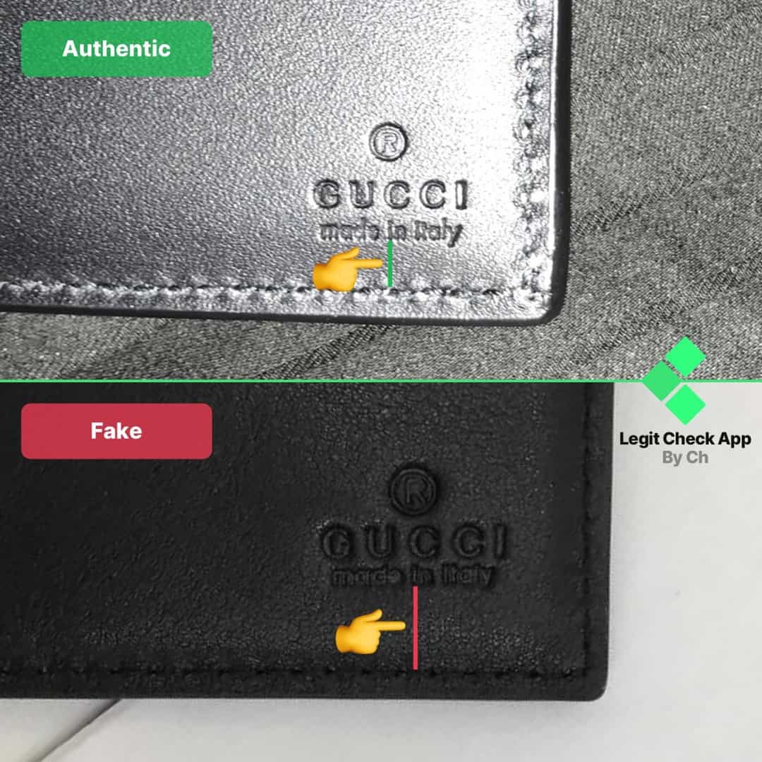 where to authenticate gucci wallets