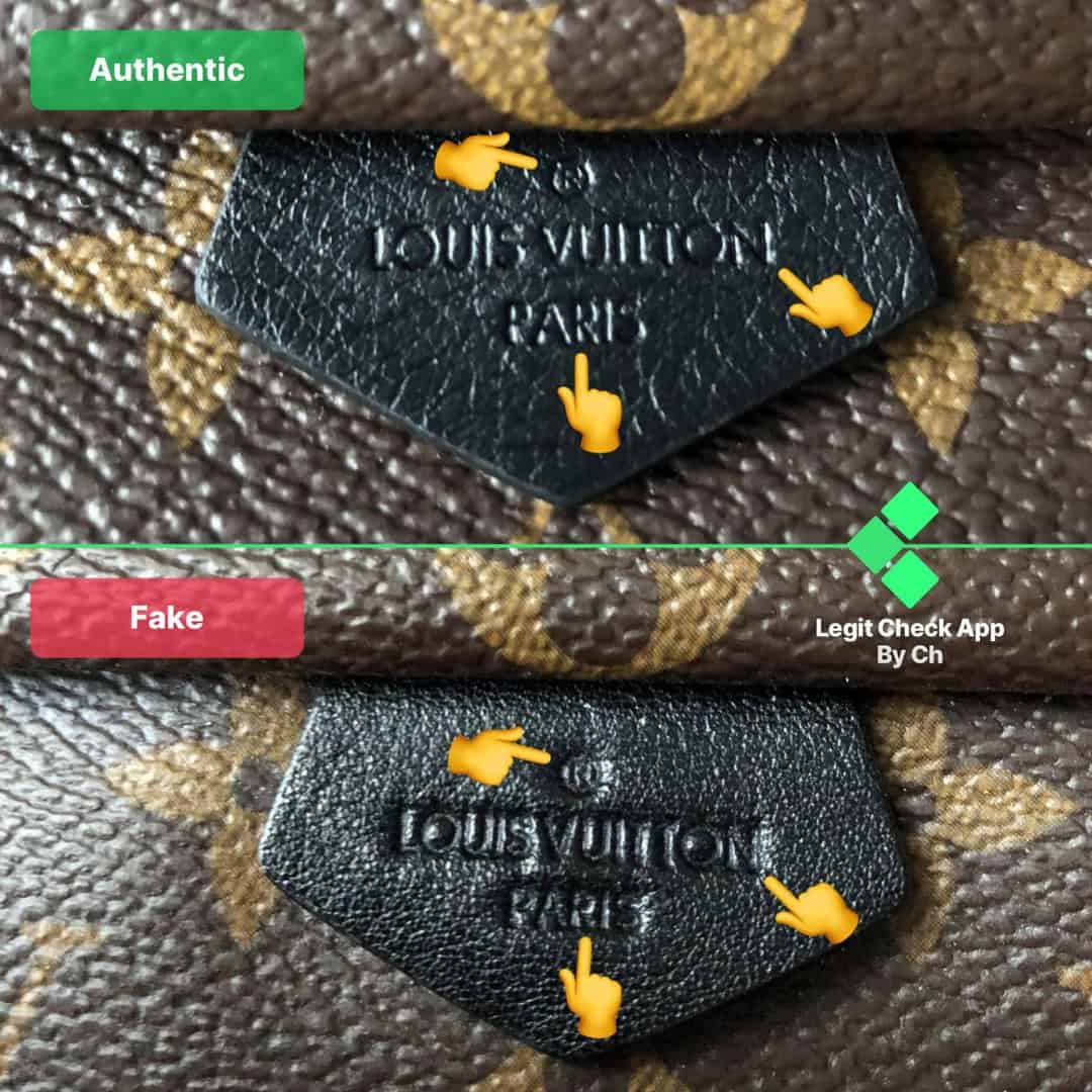 FAKE vs REAL: Louis Vuitton Palm Springs Backpack