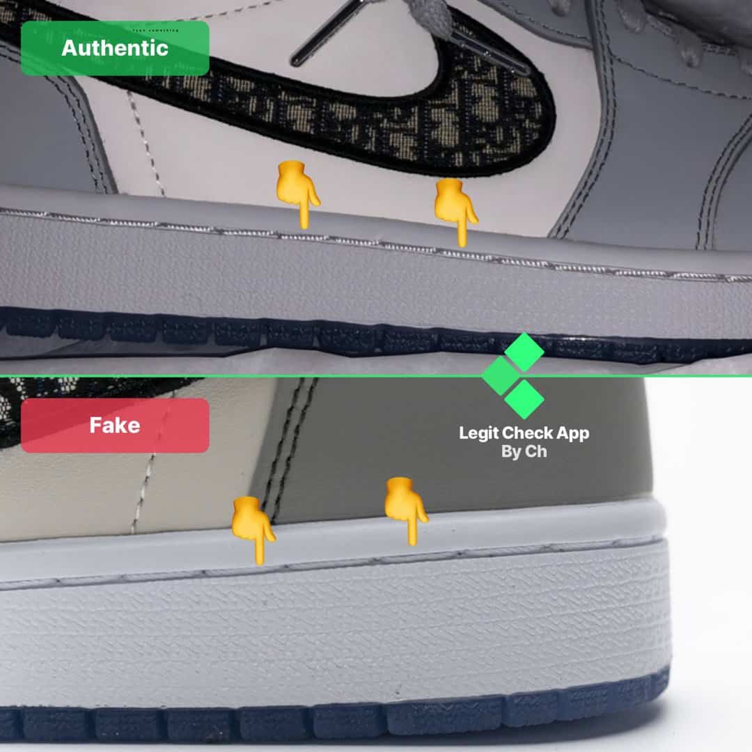 Dior Jordan 1 Low Real Vs Fake: How To Spot Fakes