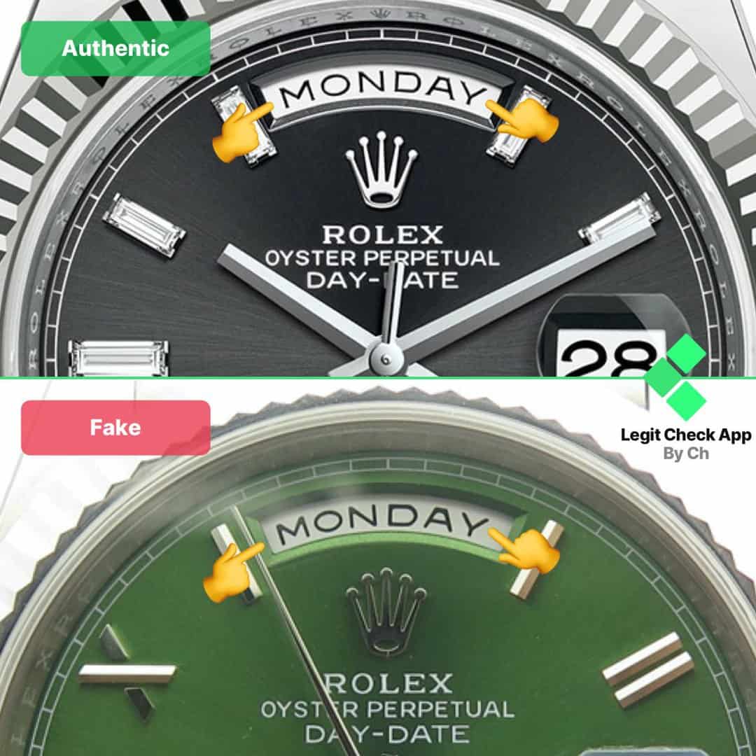 rolex day-date authentcitiy check guide