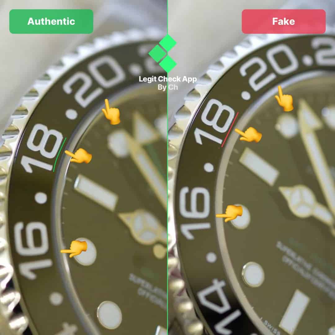 how to tell a fake rolex gmt master 2