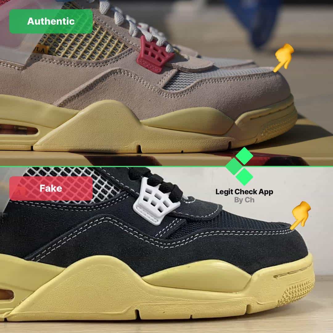 How To Spot Fake Jordan 4 Union (2024) - Legit Check By Ch