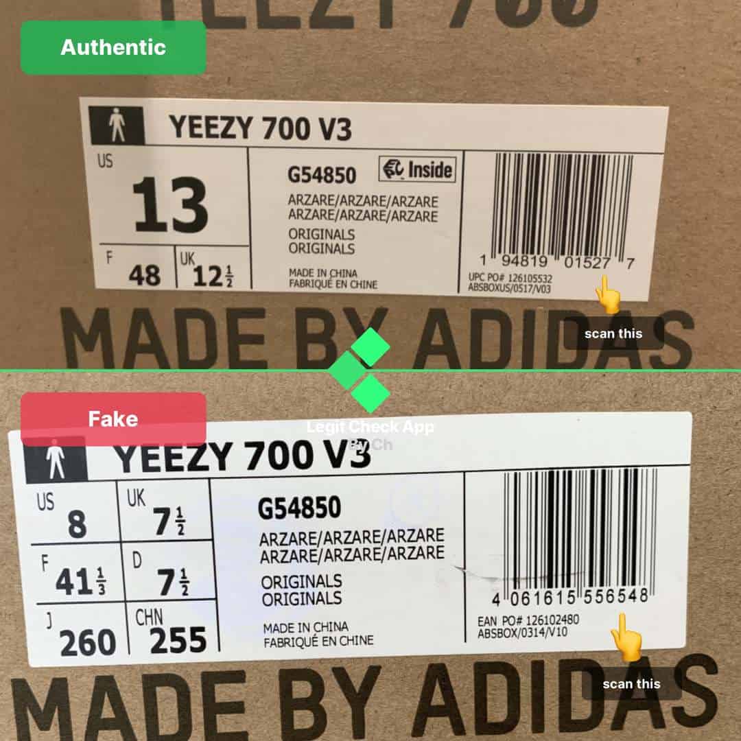 yeezy sku number