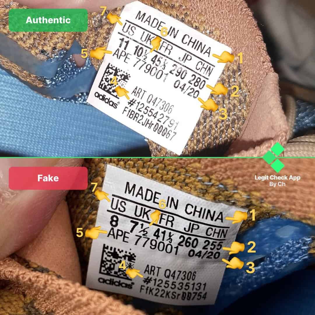 yeezy blue oat authenticity check