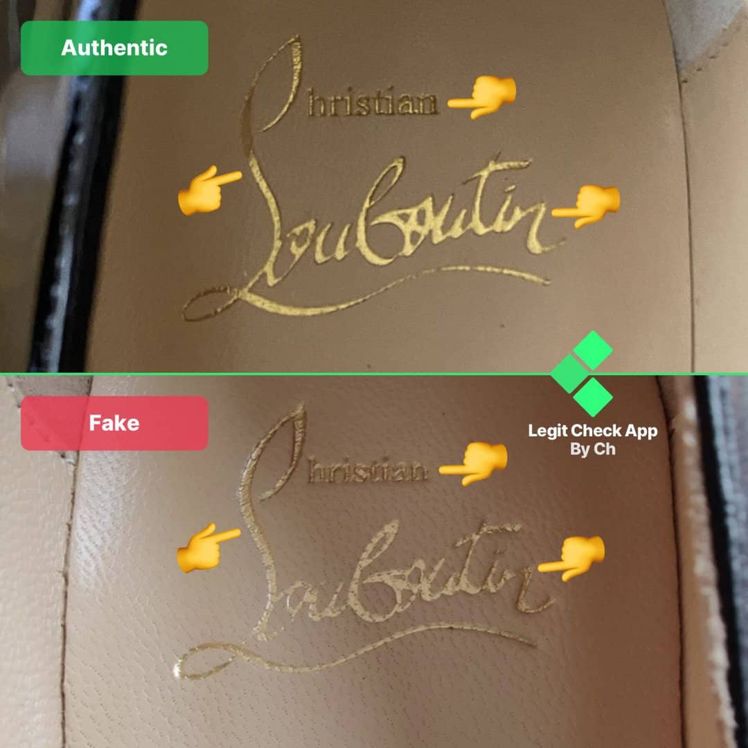 how to authenticate louboutijn pigalle