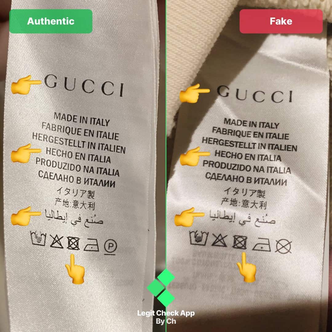 gucci hoodie authenticity check guide