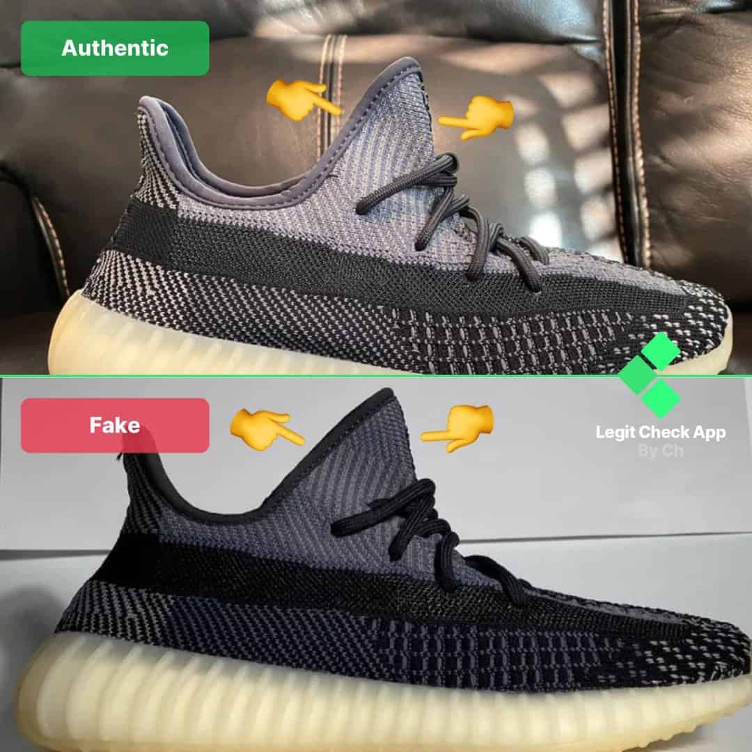 To Spot Fake Yeezy Boost 350 V2 Carbon 