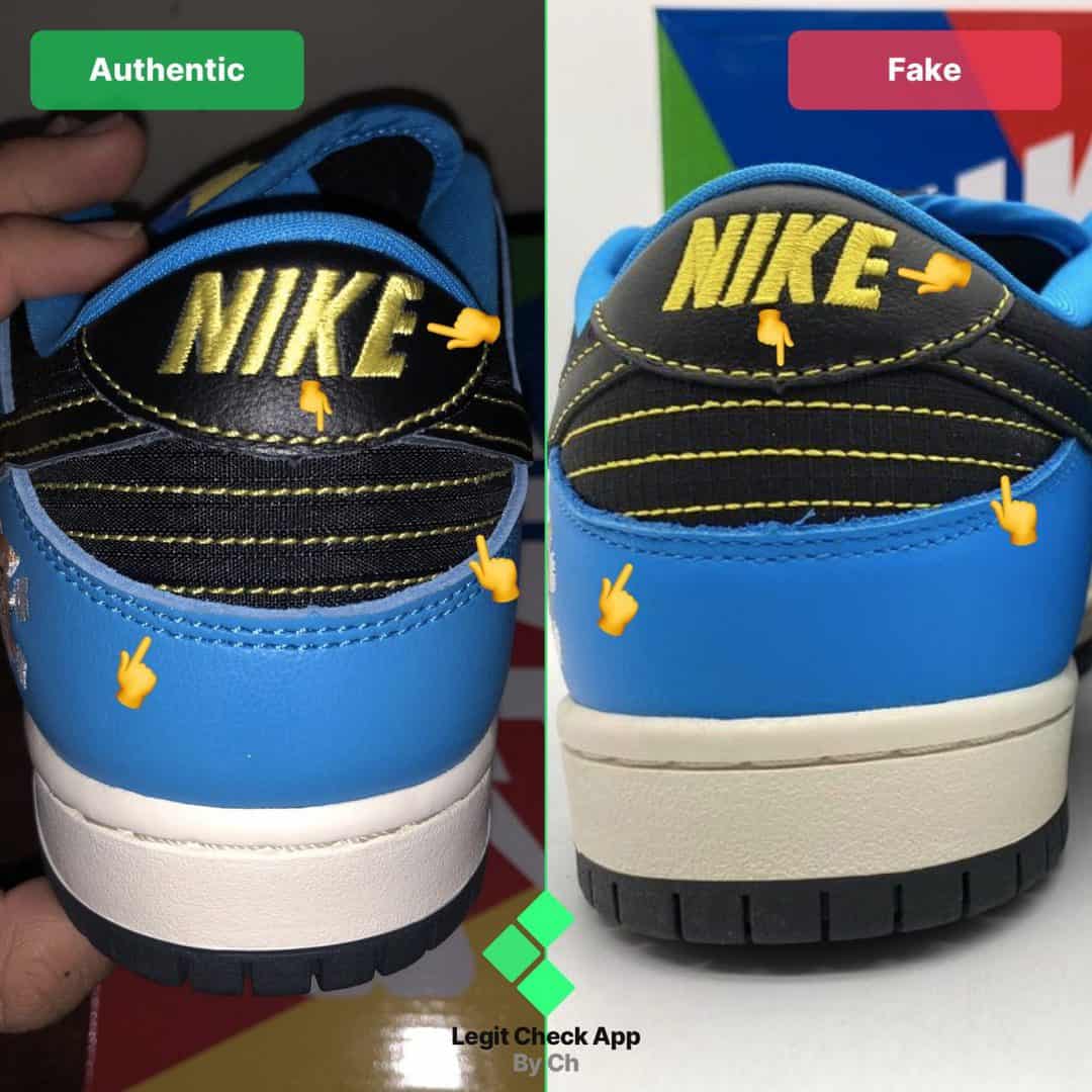 how to spot fake nike instant dunks
