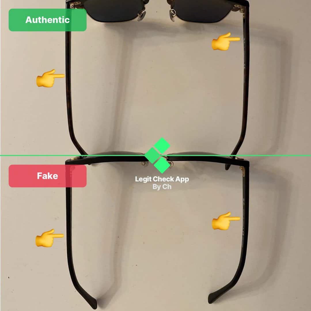 new Zealand throw away Gangster How To Spot Fake RayBan Sunglasses - Legit Check By Ch