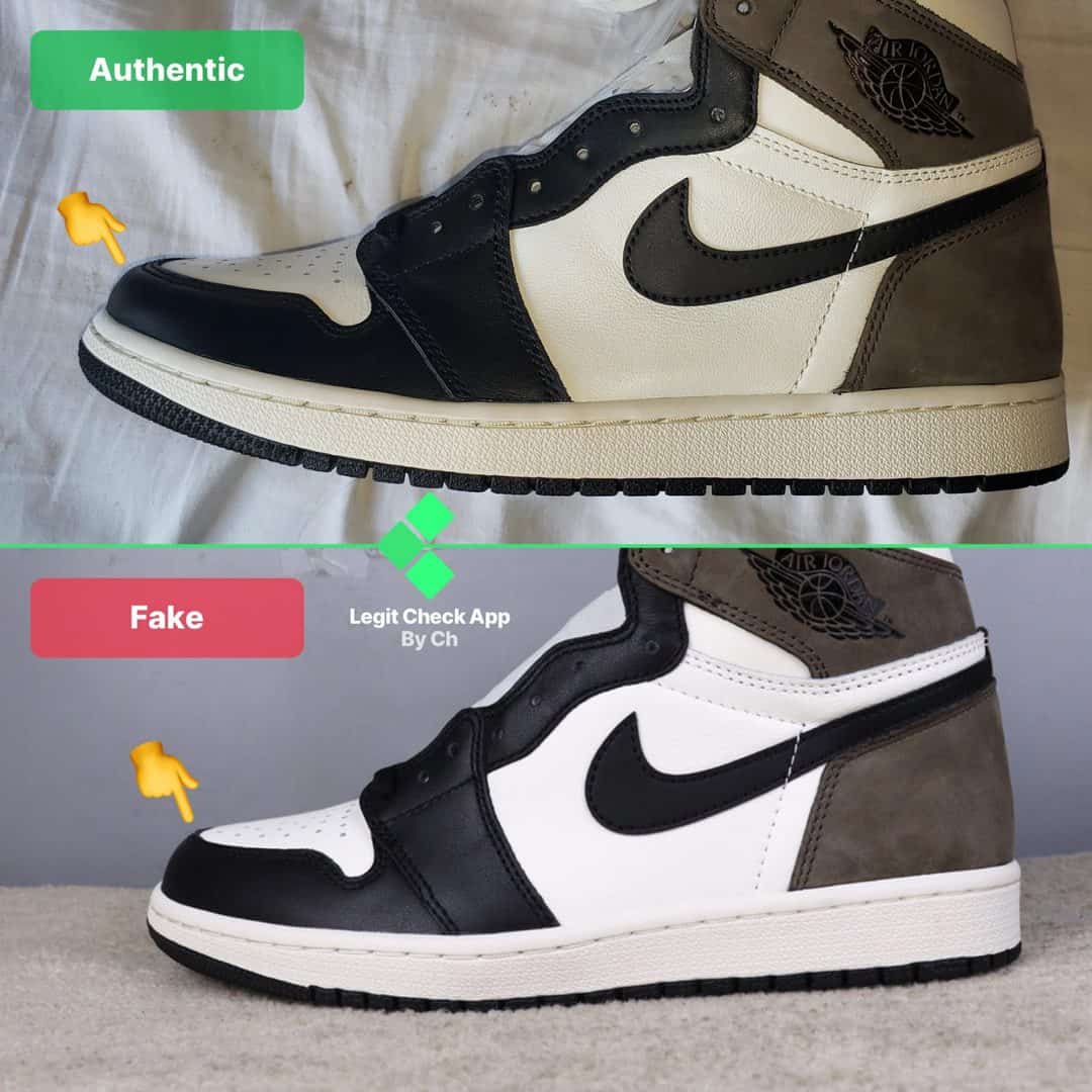 fake vs real aj1