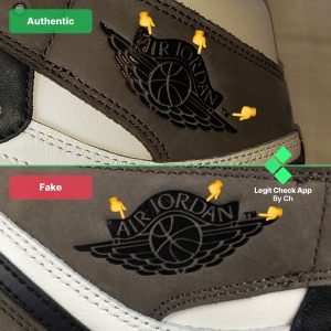 How To Spot Fake Air Jordan 1 Dark Mocha (2023) - Legit Check By Ch