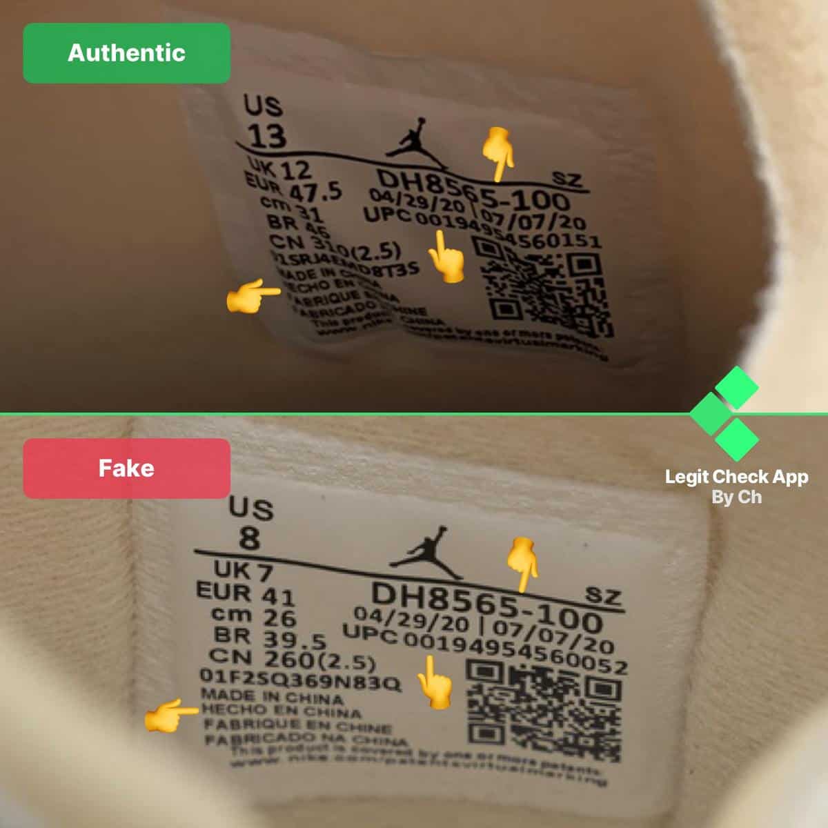 How To Tell If Jordan 5 Off-White Sail Are Fake (2024)