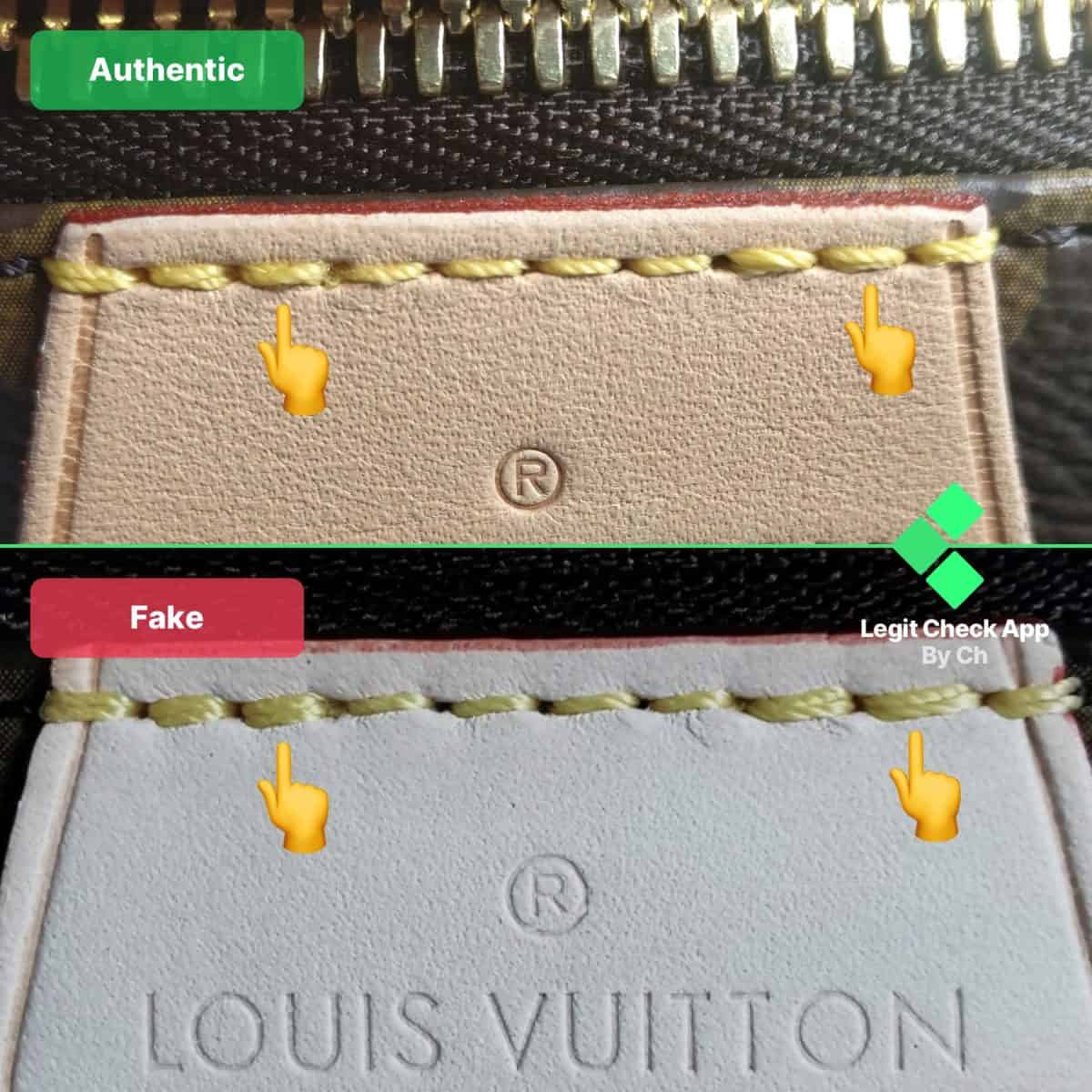 tell if lv date code real vs fake
