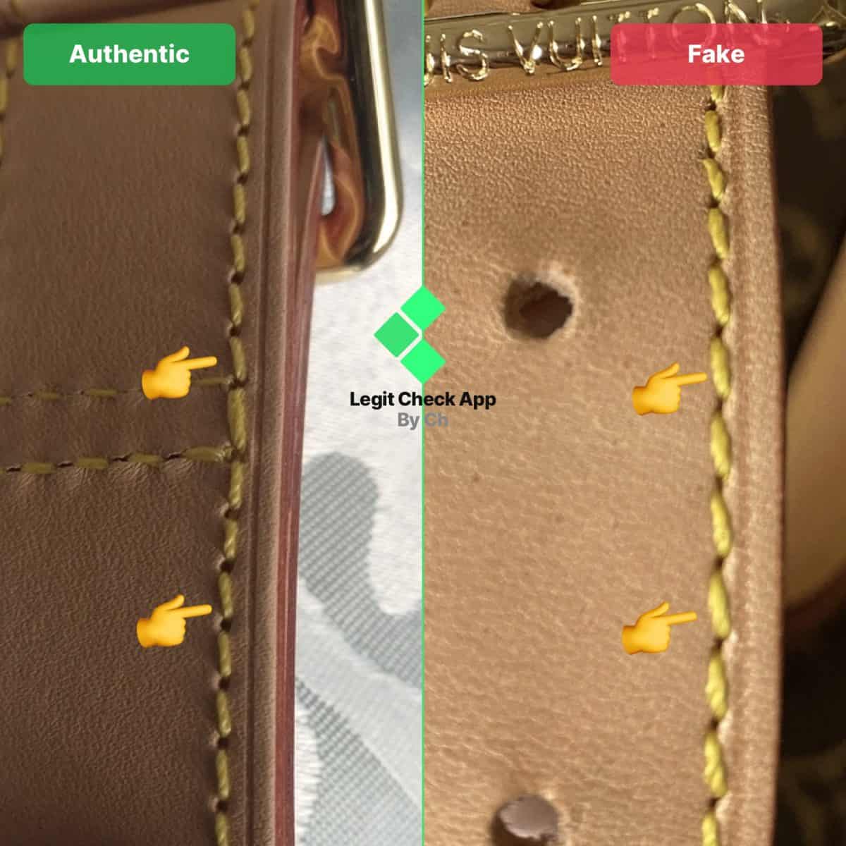 vogn rigtig meget Notesbog Louis Vuitton Bumbag Real Vs Fake Authentication Guide - Legit Check By Ch