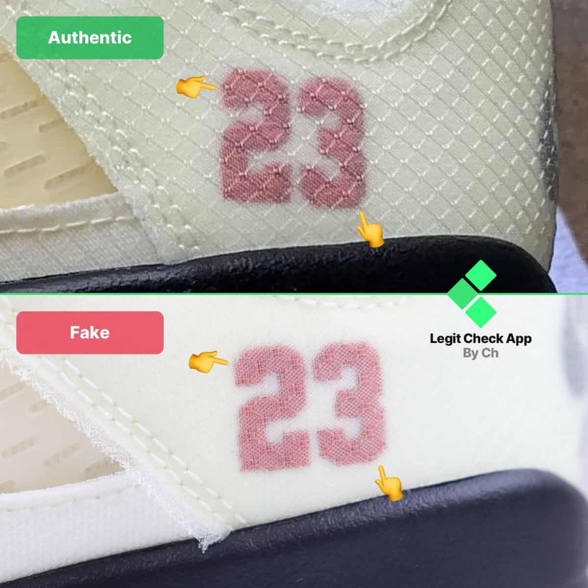 how to authenticate off-white jordan 5 sail