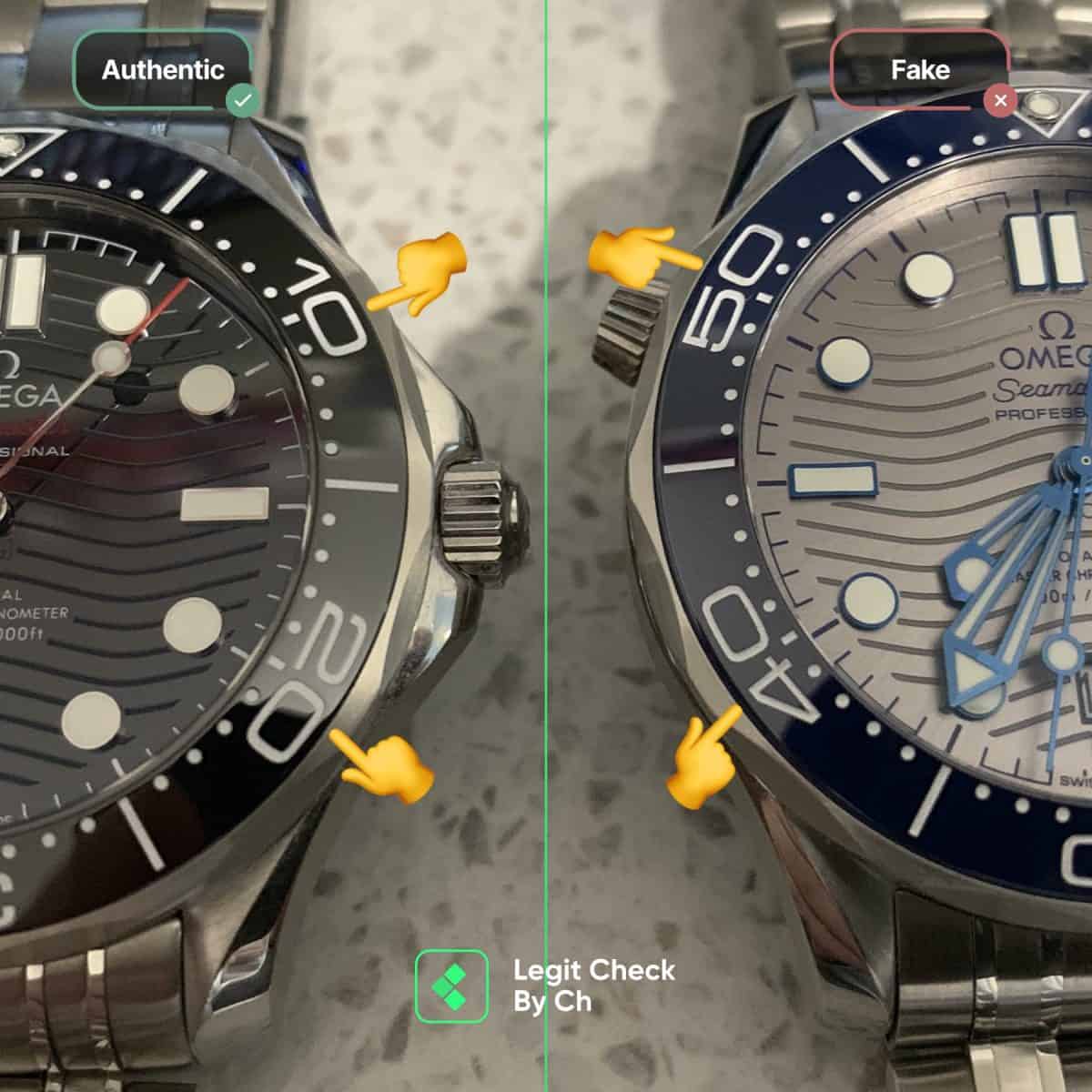 omega seamaster diver authentication guide