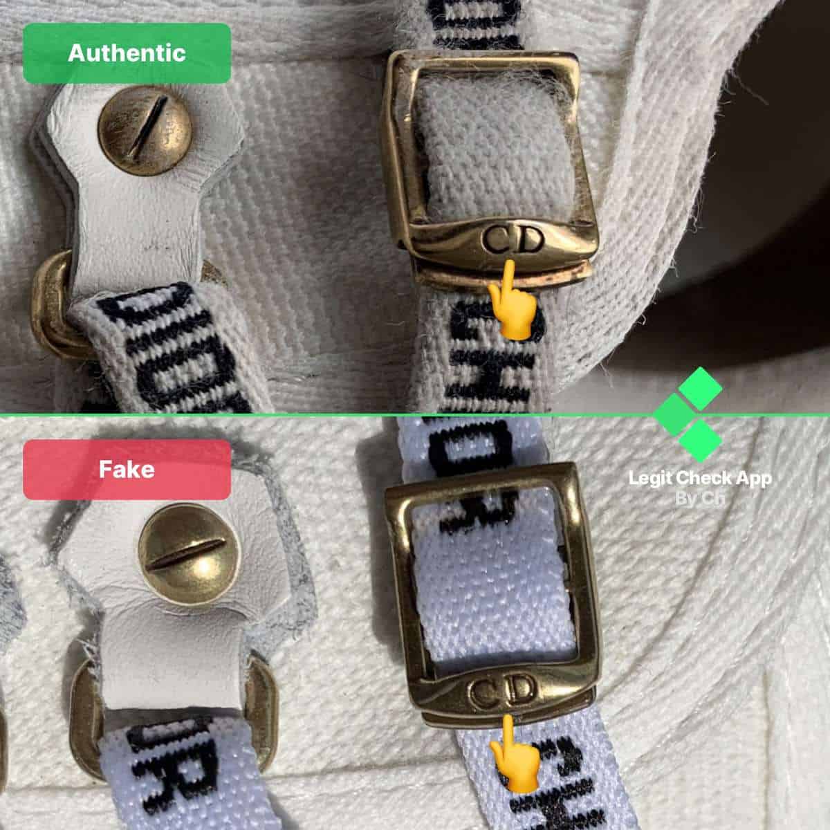 How To Authenticate Dior Slingback: Dupe VS Real - Legit Check By Ch