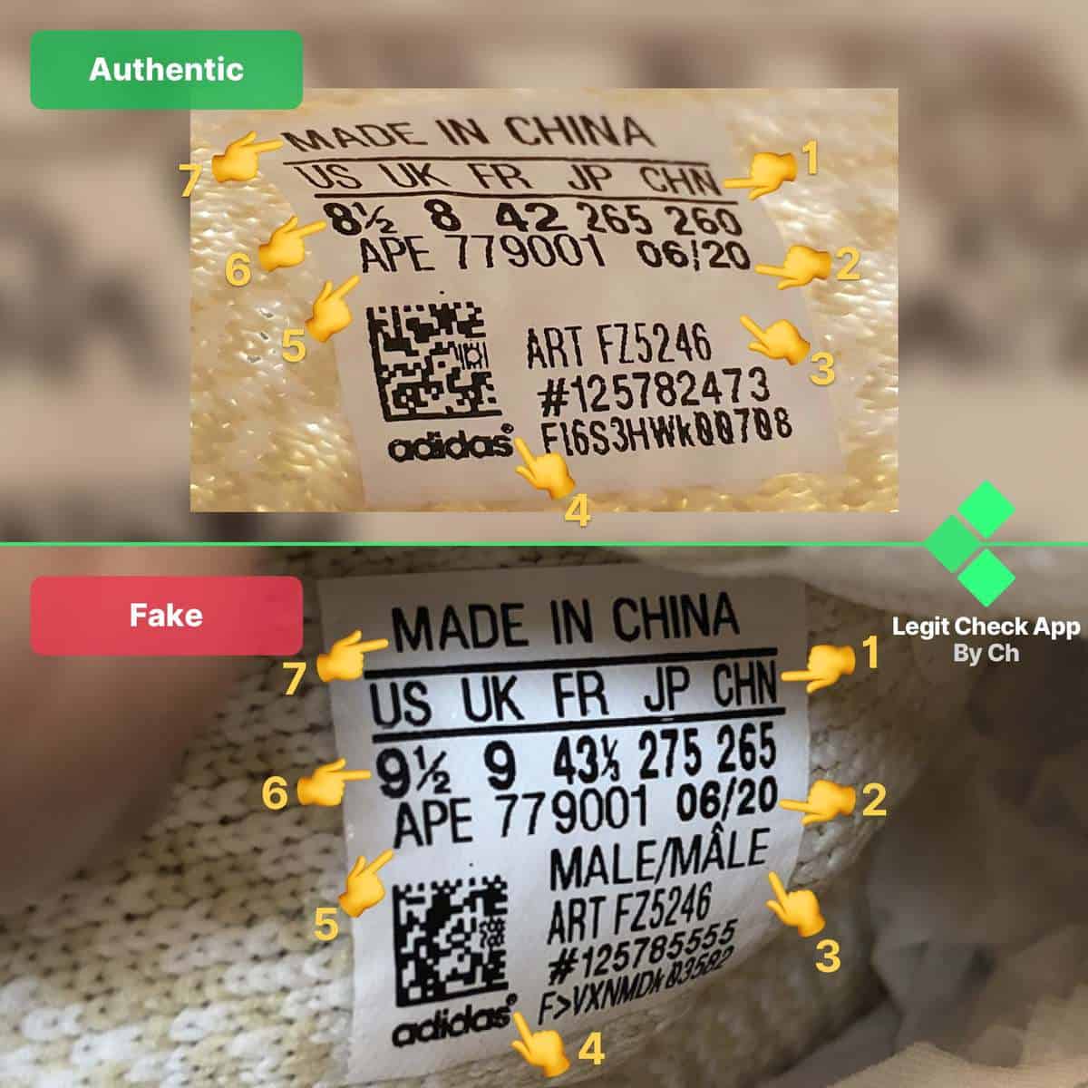 How To Fake Yeezy Boost V2 Natural - Legit Check By Ch