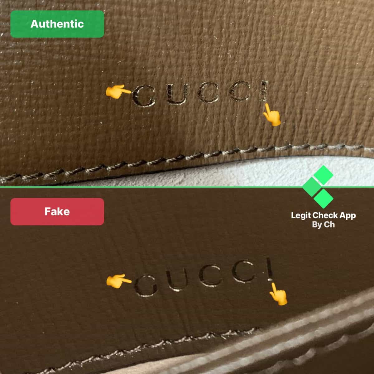 how to spot fake gucci horsebit bags