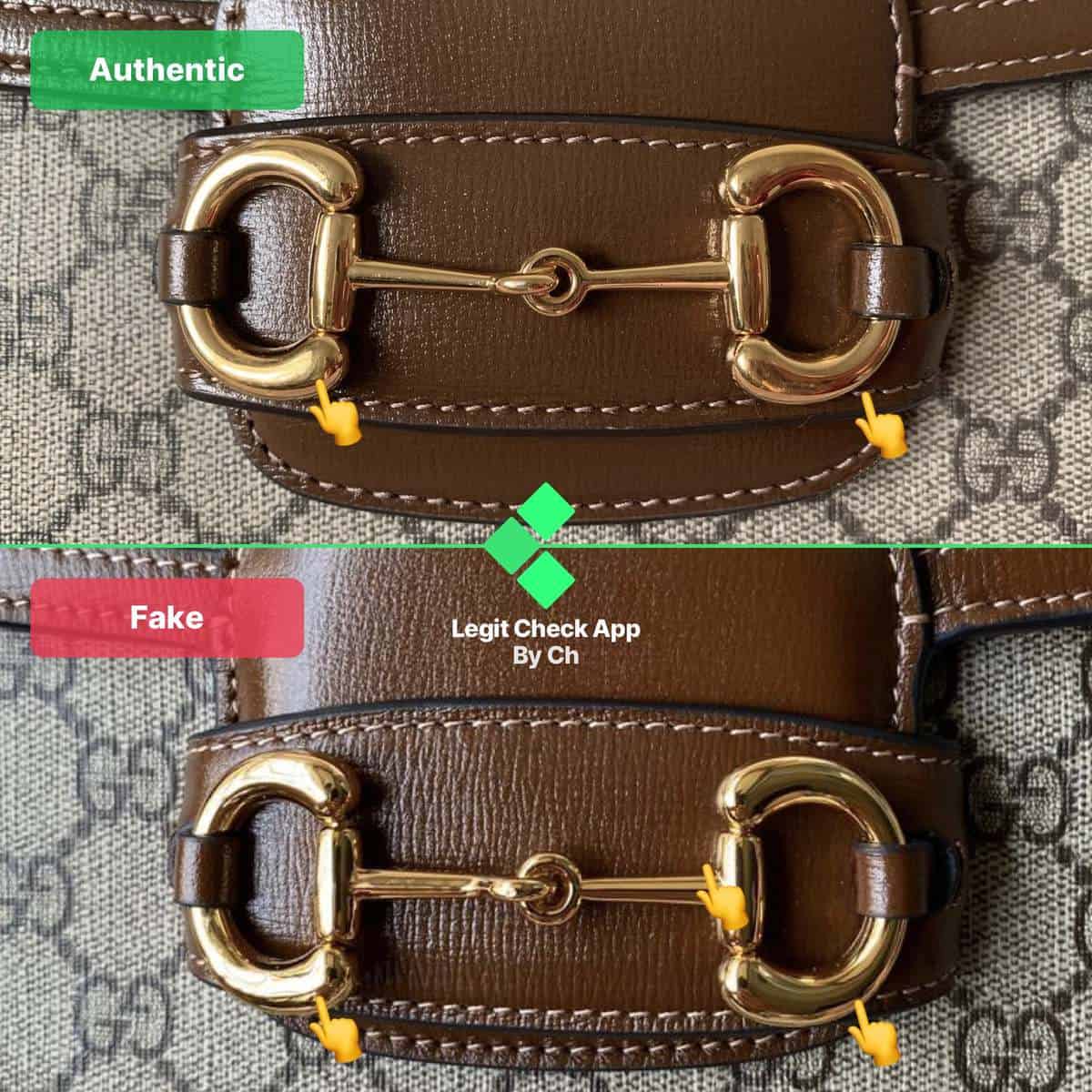 gucci messenger bag fake vs real