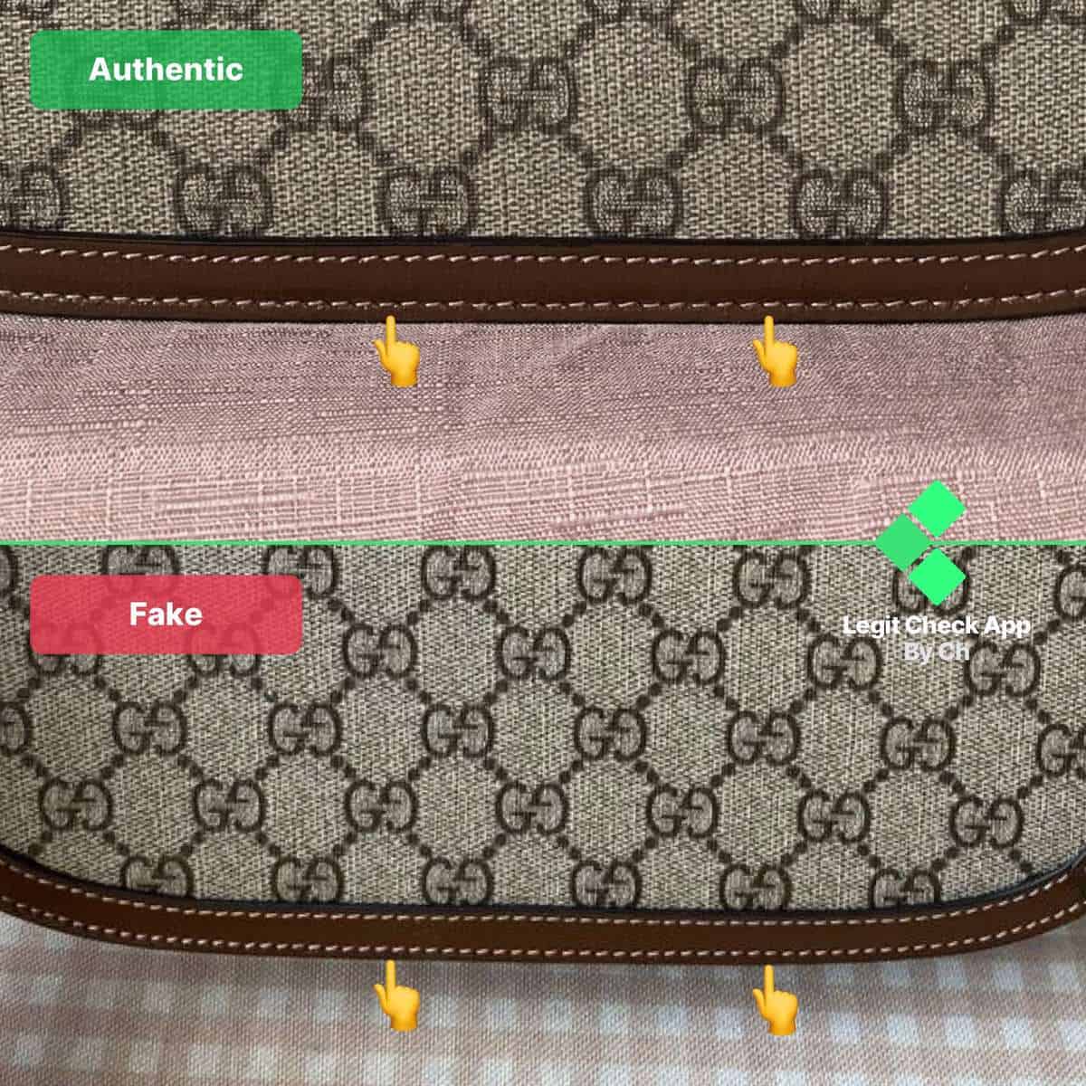 gucci messenger bag fake vs real