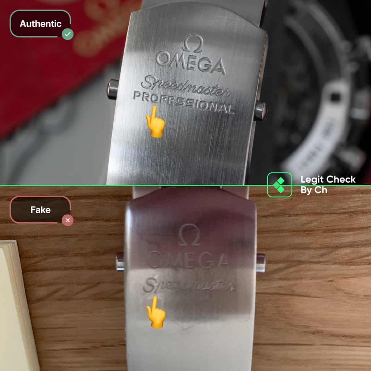 omega speedmaster watch fake vs real