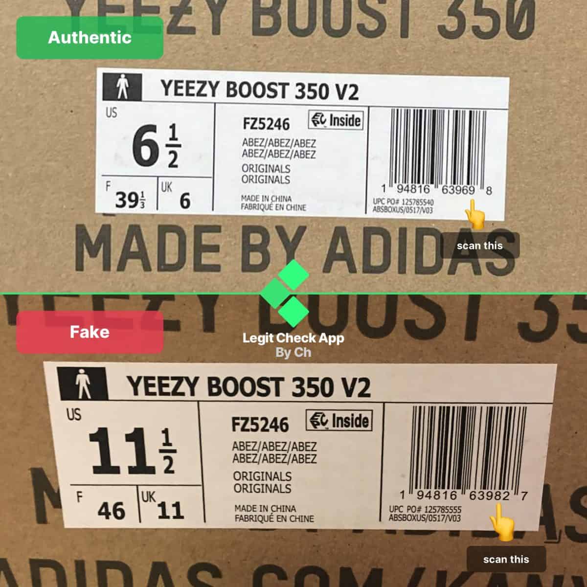 yeezy natural authenticity check guide