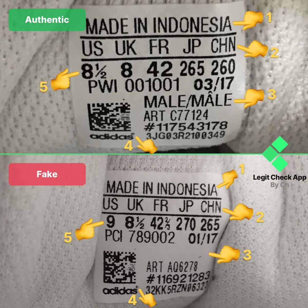 How Adidas Superstar Sneakers (Real Vs Fake