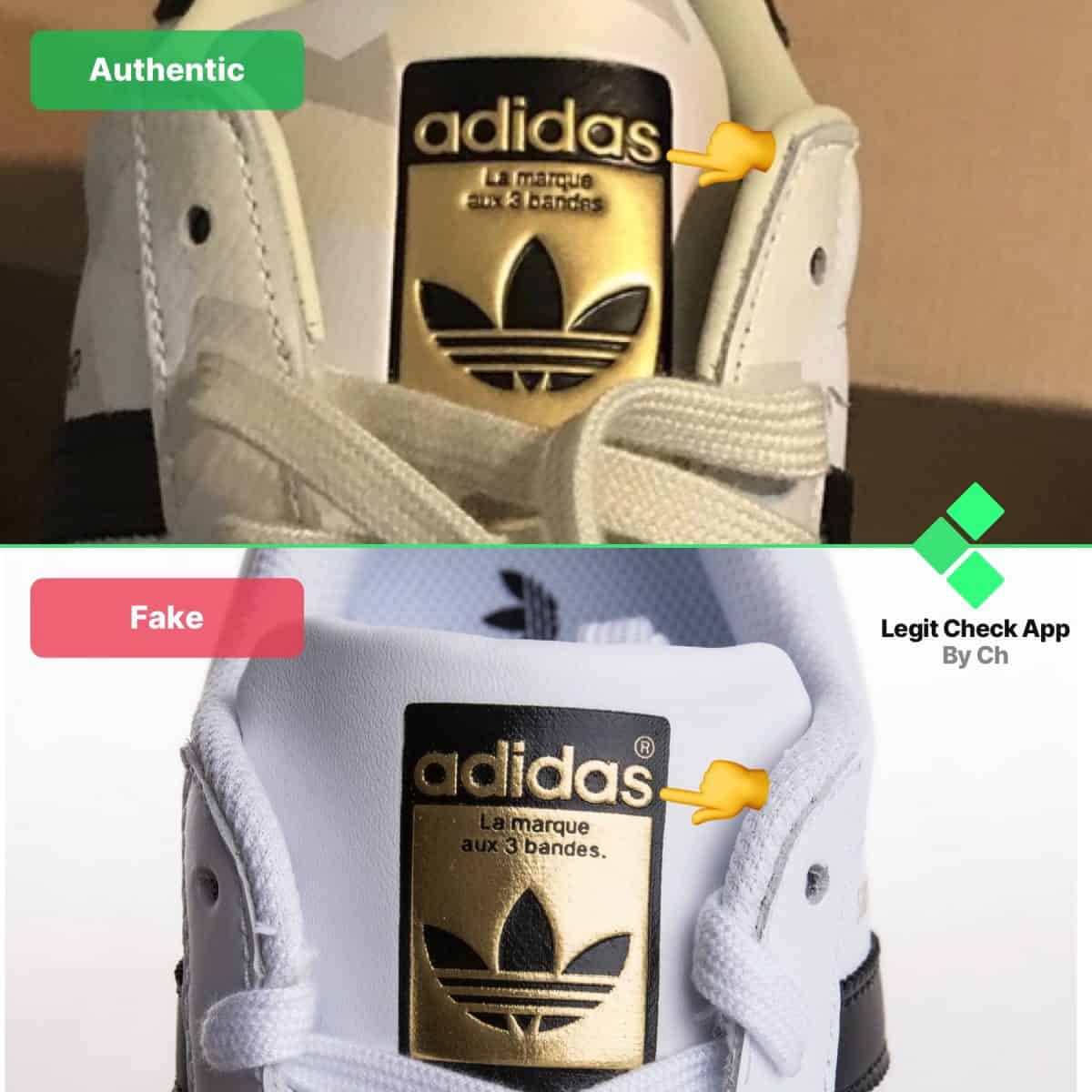 bandage Jew glass How To Spot Fake Adidas Superstar Sneakers (Real Vs Fake Guide)