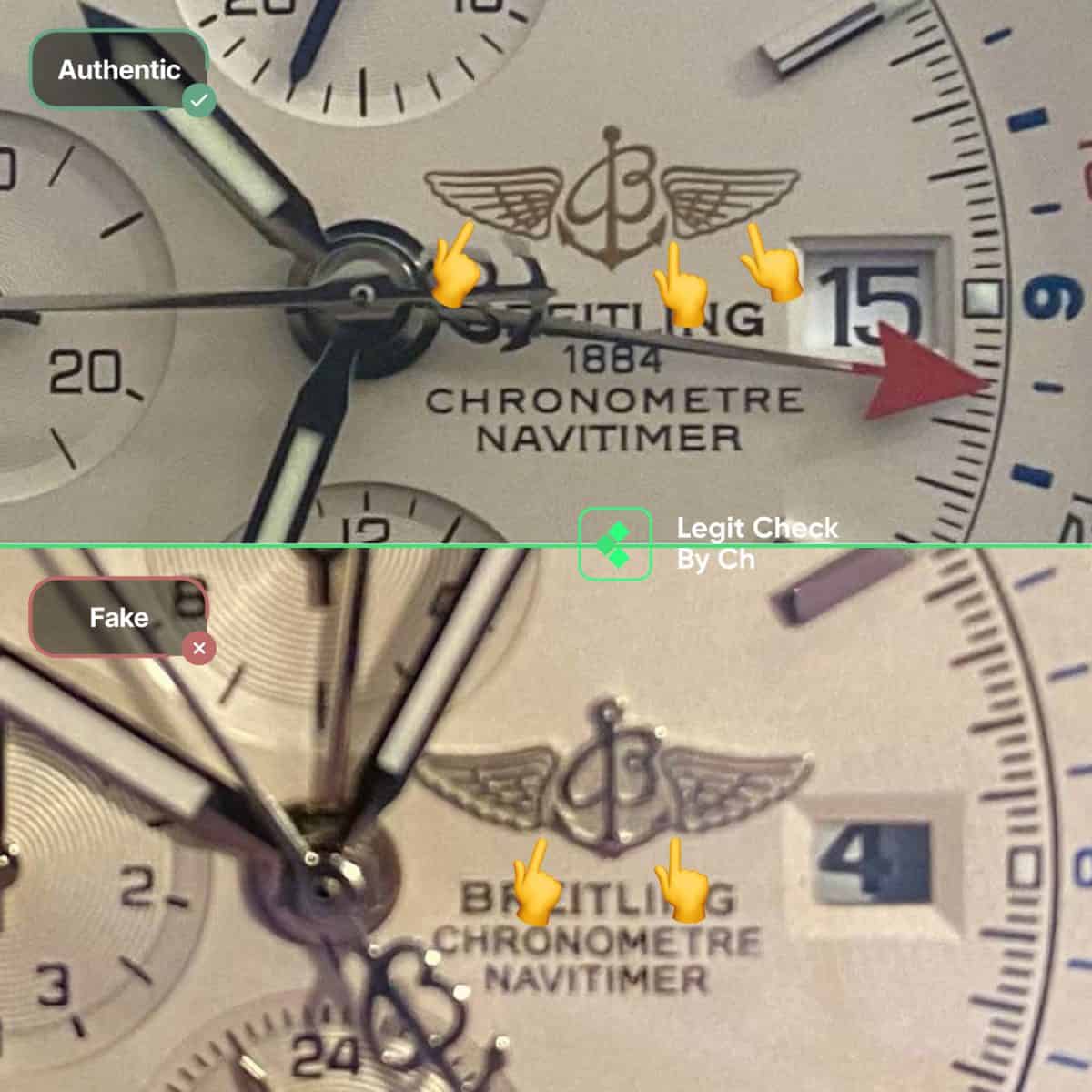 breitling navitimer authenticity check guide